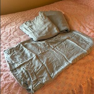 Eucalypso blue sheet / duvet cover set
